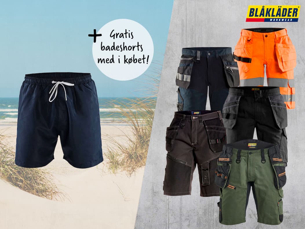 Gratis badeshorts med i købet!