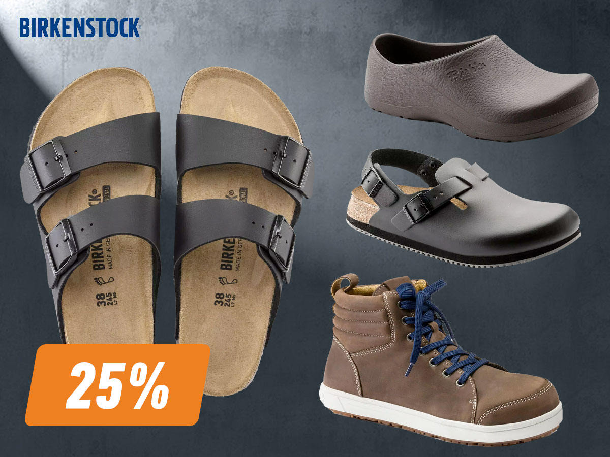 Spara 25% på allt från Birkenstock