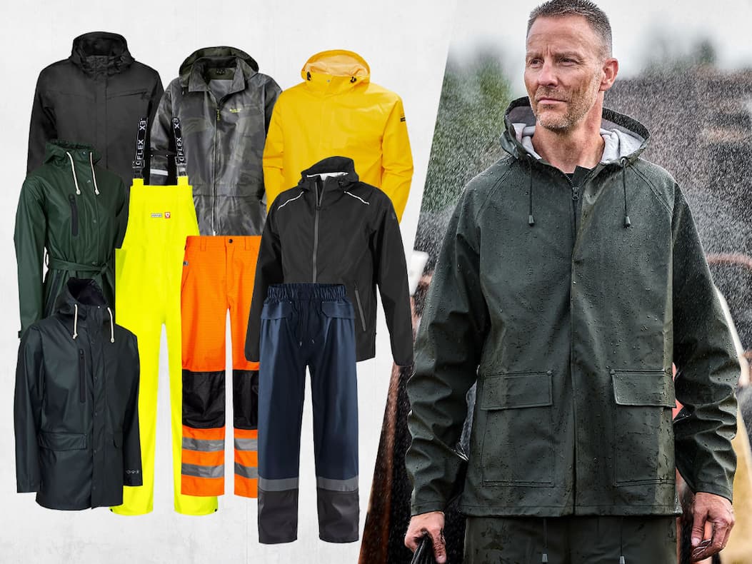 Regn på väg? Vi har kläderna redo