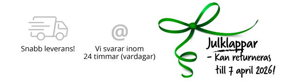 Julklappar kan returneras till 7. april 2024!