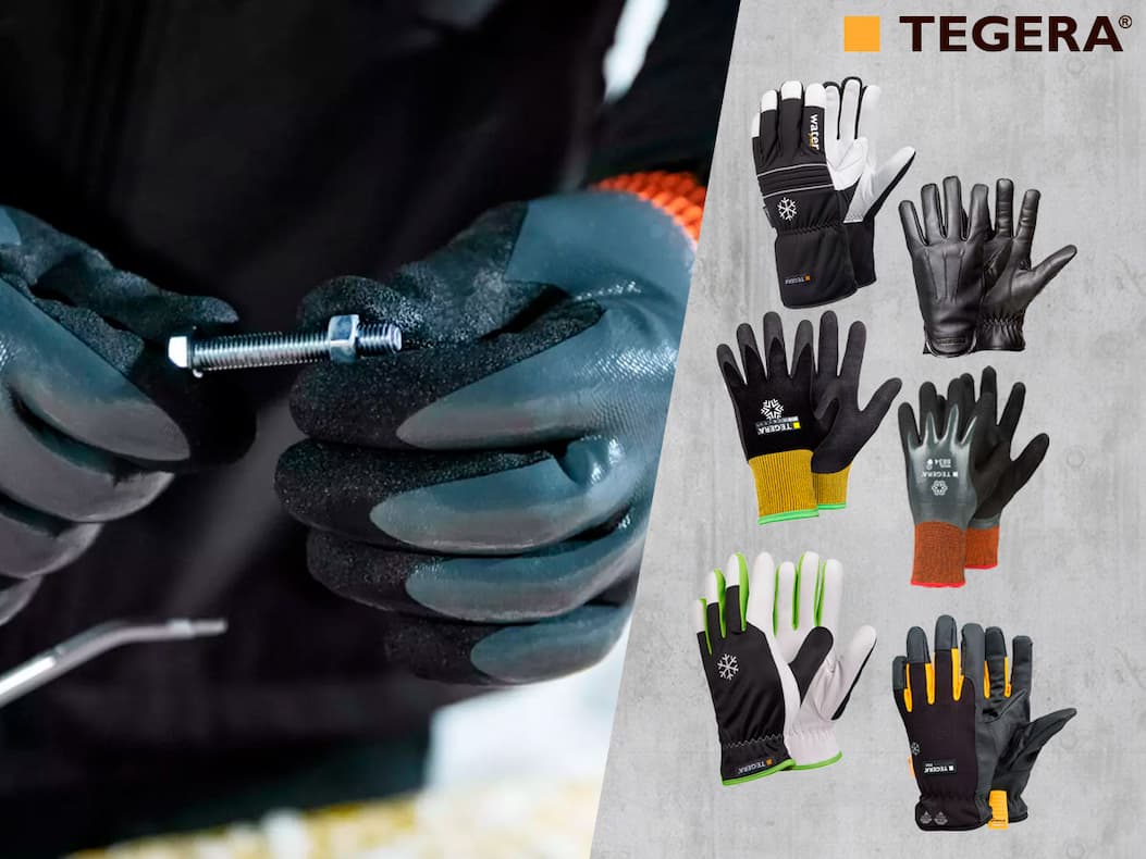 Håll händerna varma med Tegera-handskar