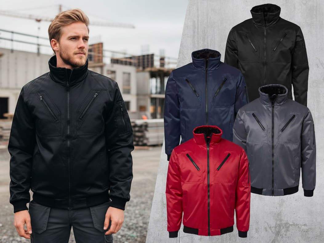 Varm och praktisk pilotjacka från Top Swede