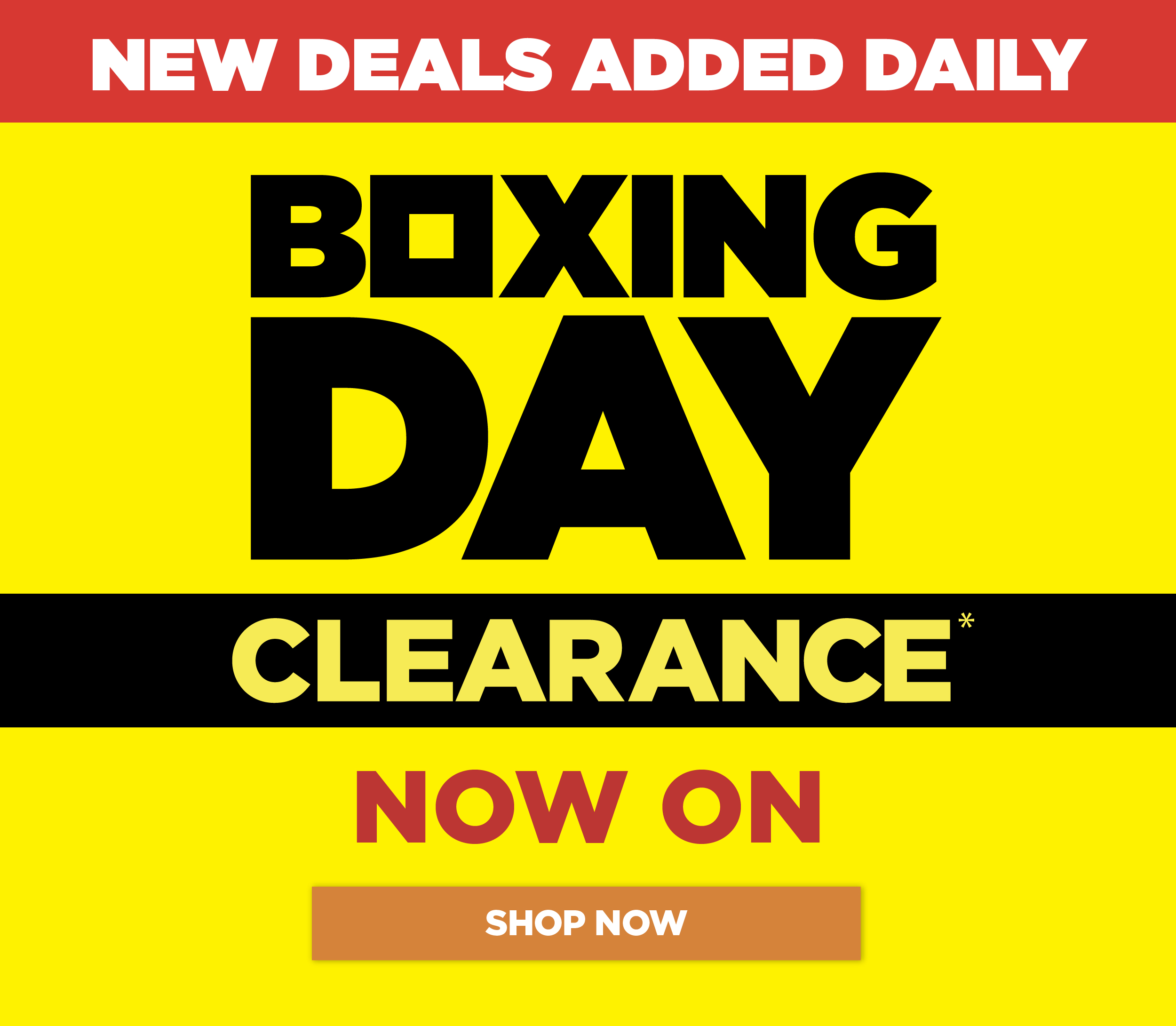 Boxing Day Sale 