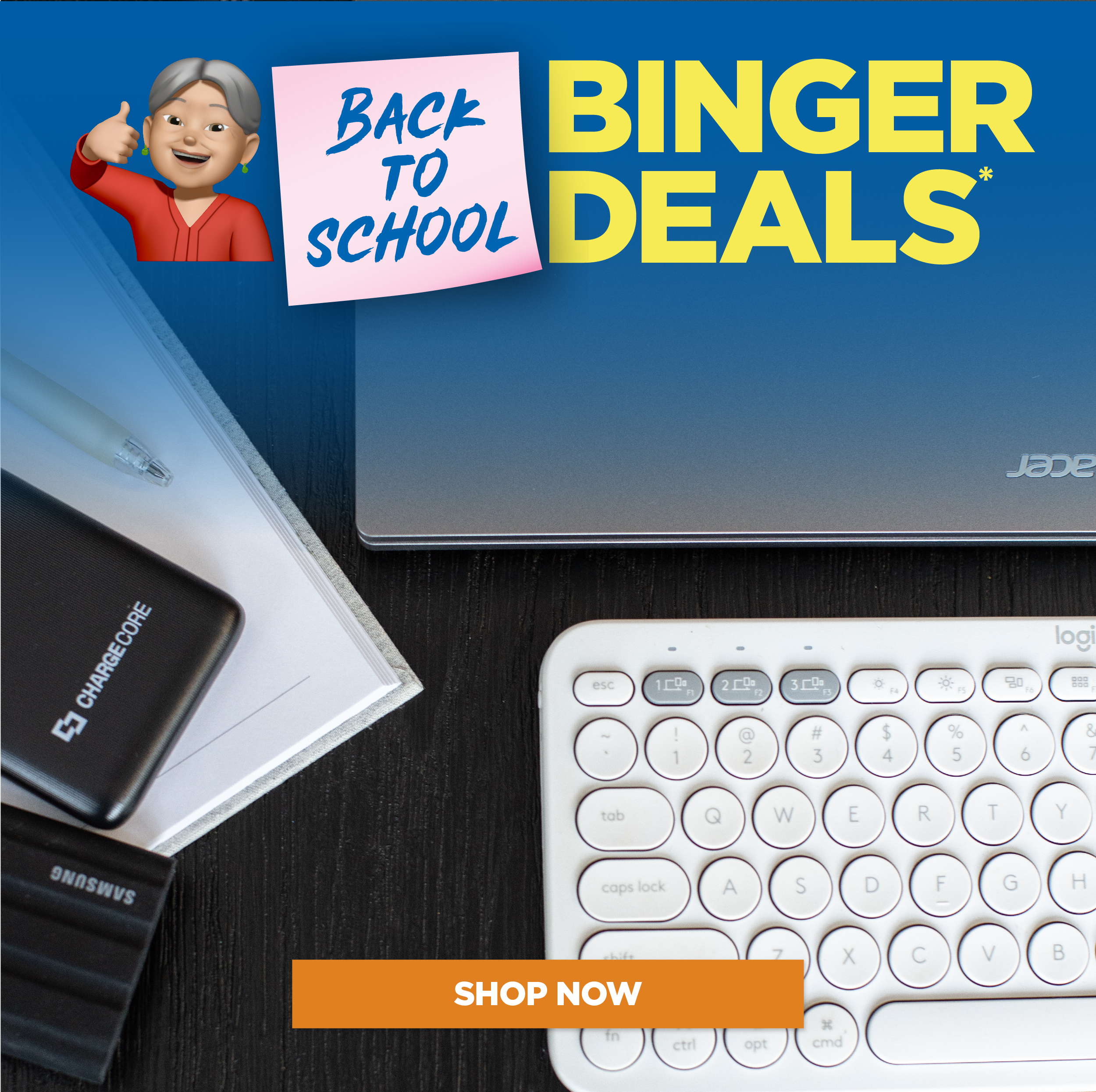 BACK TO SCHOOL BINGER DEALS*