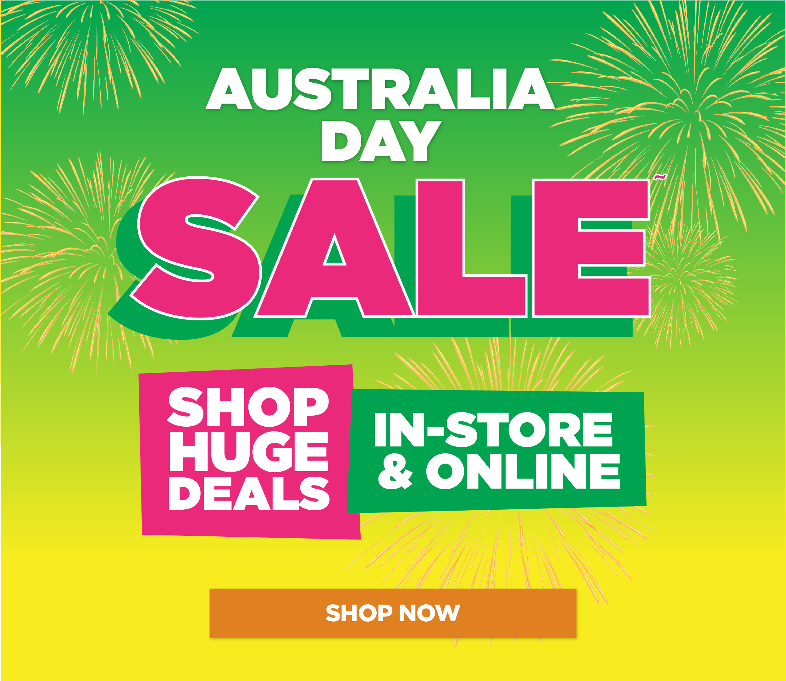 AUSTRALIA DAY SALE~