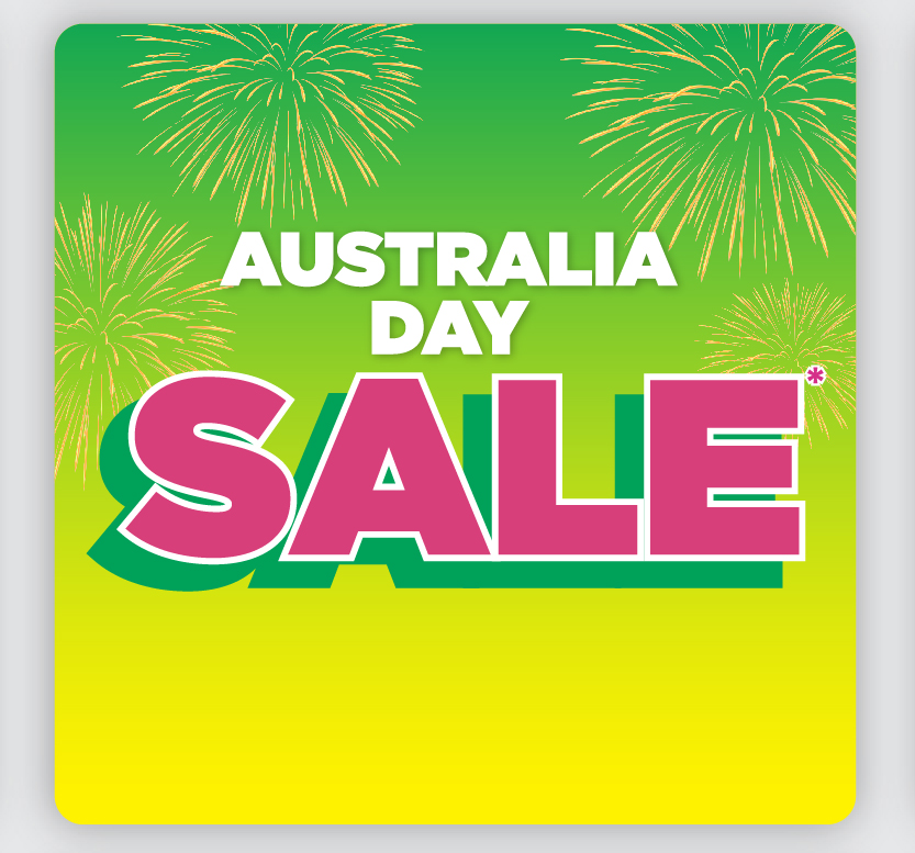 AUSTRALIA DAY SALE*