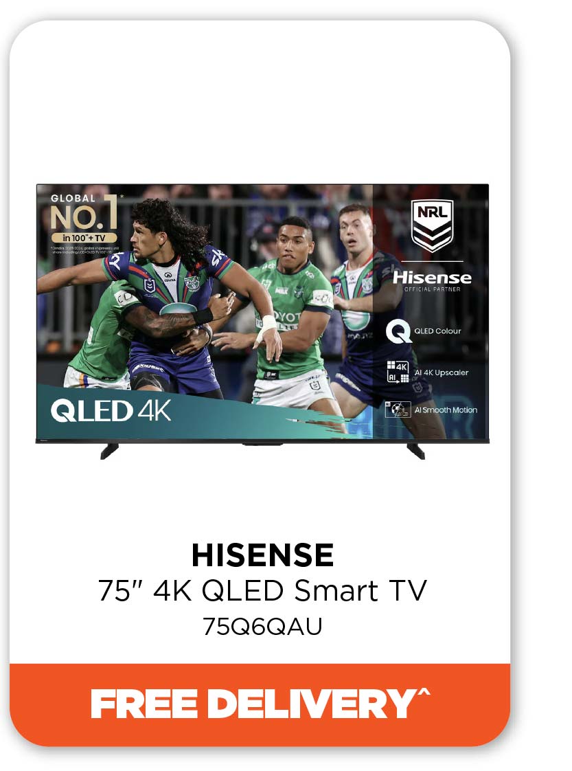 Hisense 75Q6QAU 75" Smart TV 