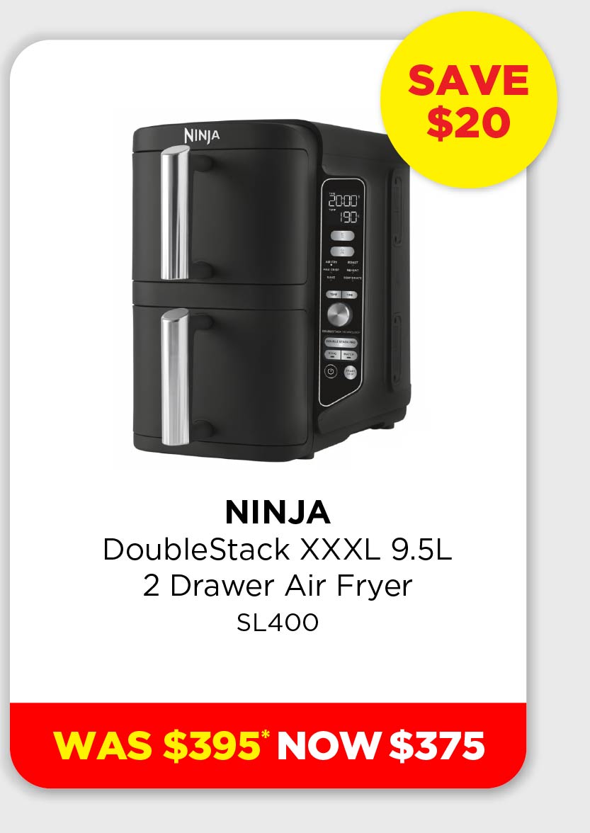 Ninja DoubleStack XXXL 2 Drawer Air Fryer