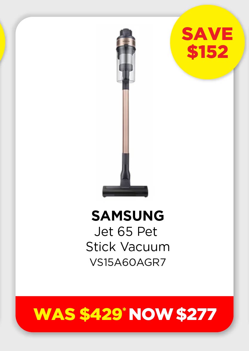 Samsung Jet 65 Pet Stick Vacuum
