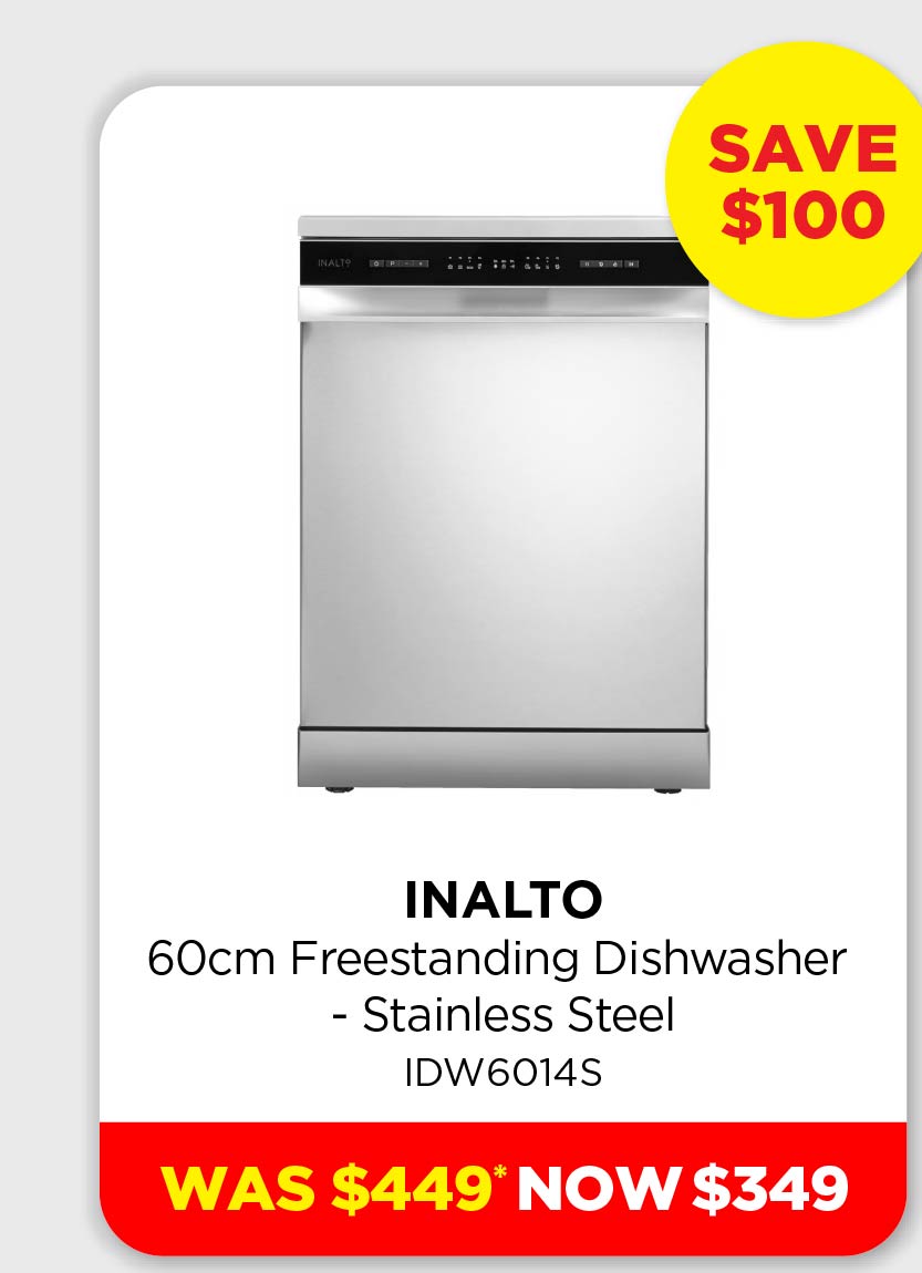 Inalto 14 Place 60cm Freestanding Dishwasher
