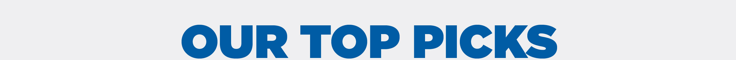 Top Picks