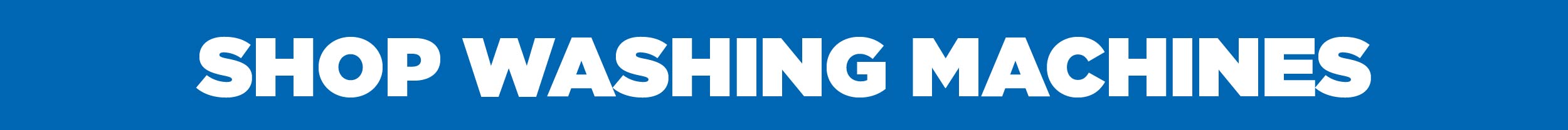 Shop Washing Machines