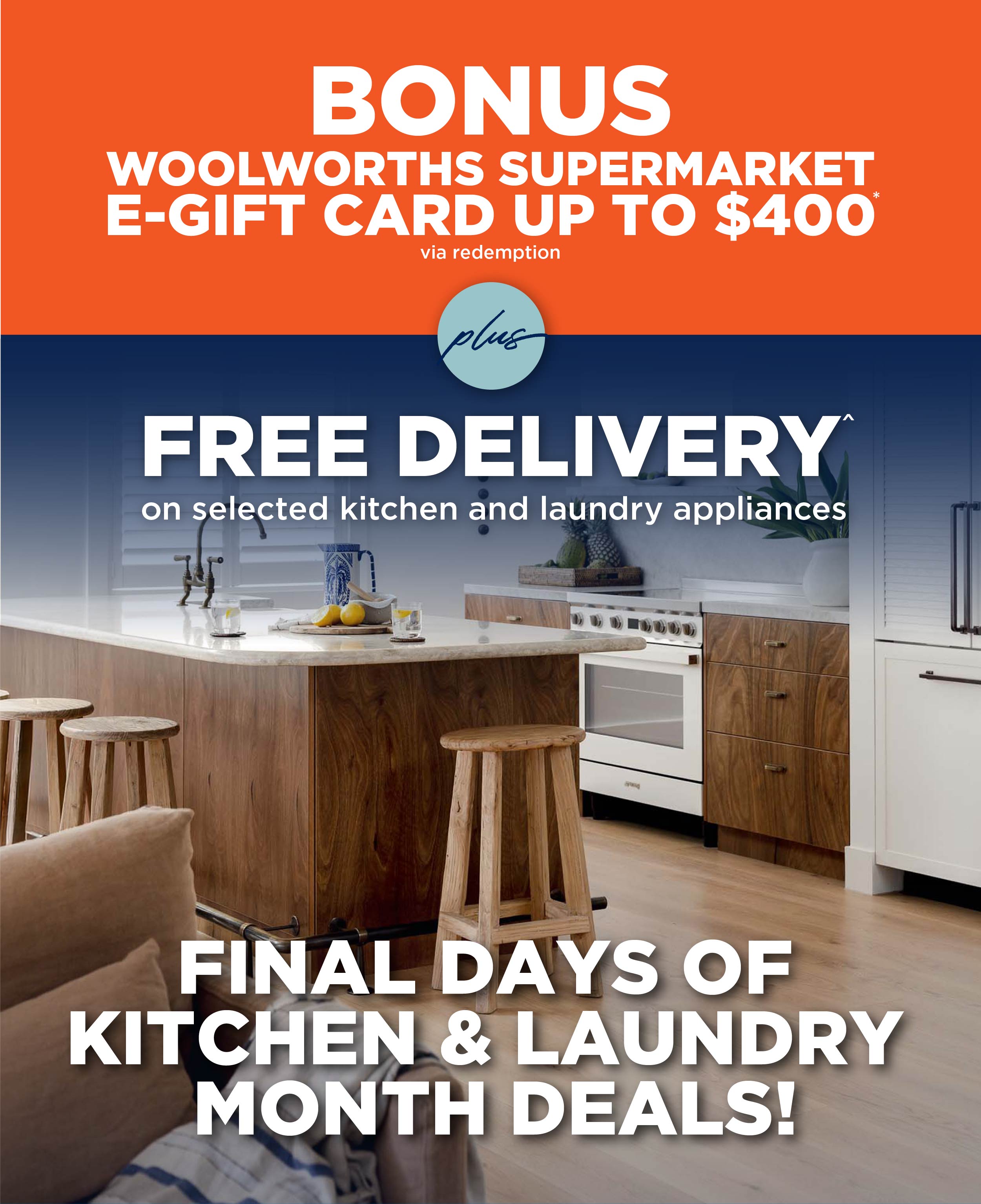 Kitchen & Laundry Month