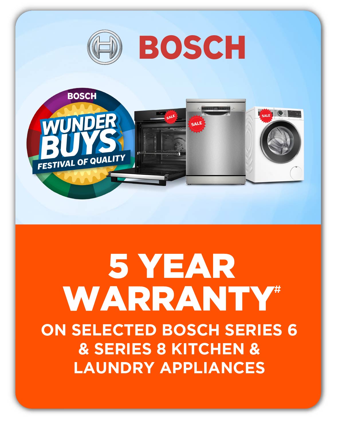 Bosch Warranty Offer