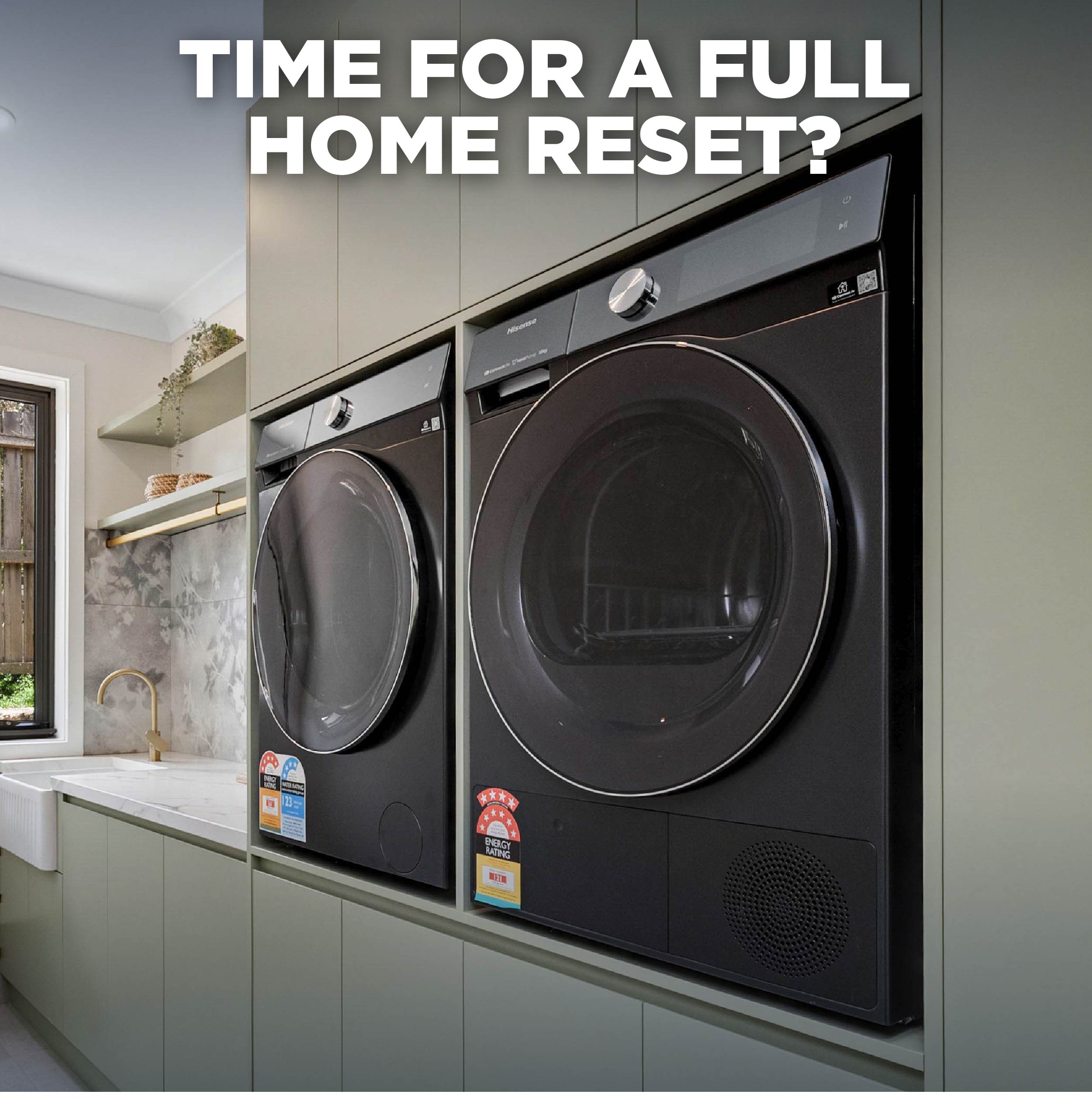 Hisense washer & dryer