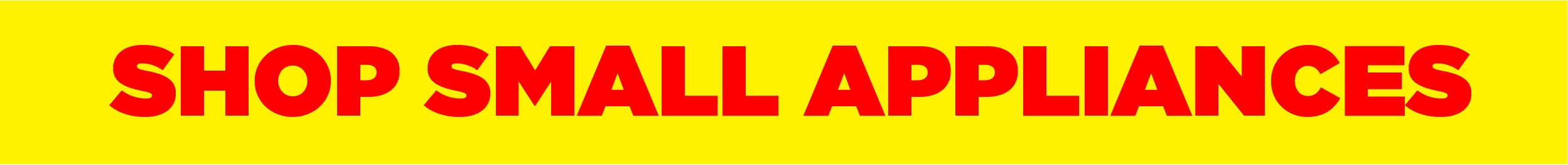 Shop Small Appliances