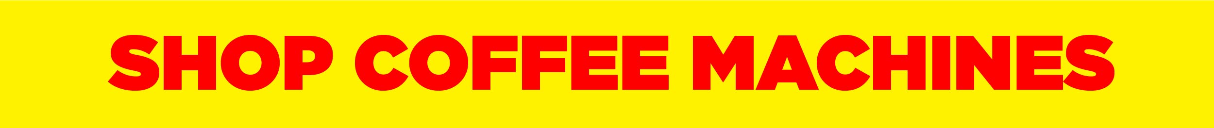 Shop Coffee Machines