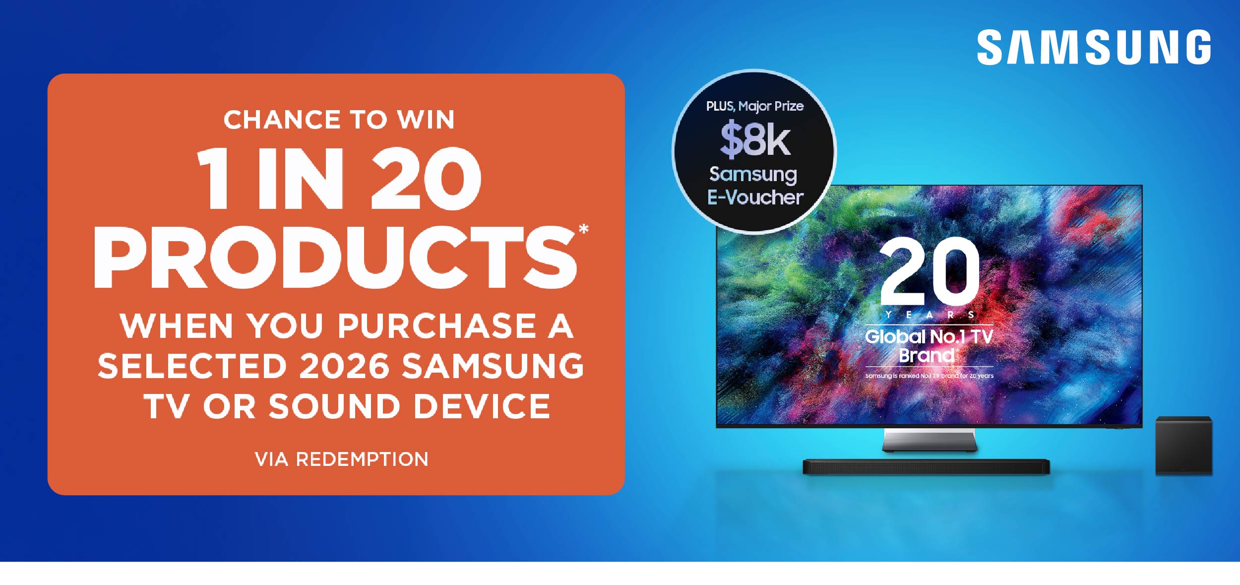 Samsung chance to win promotion