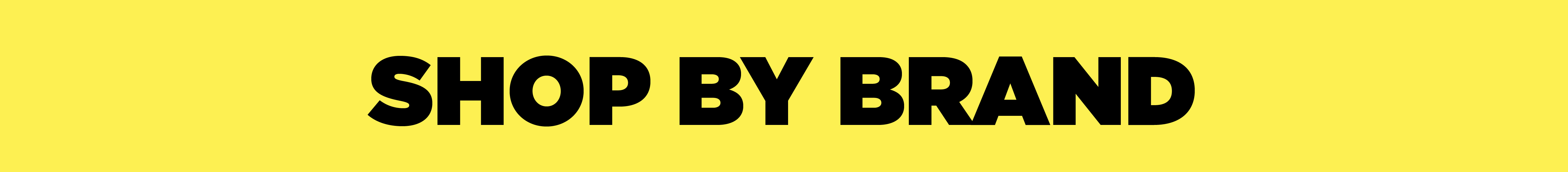 Shop By Brand