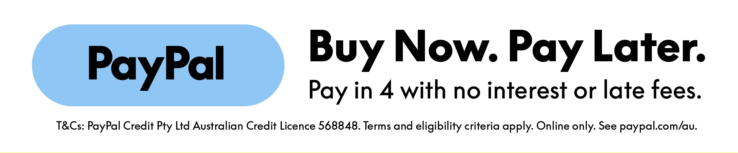 PayPal Pay in 4