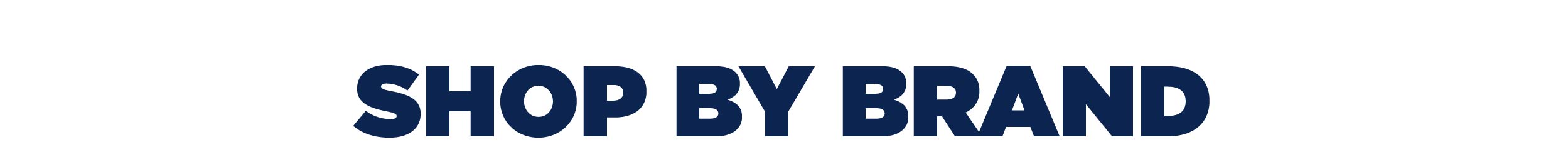 Shop by brand