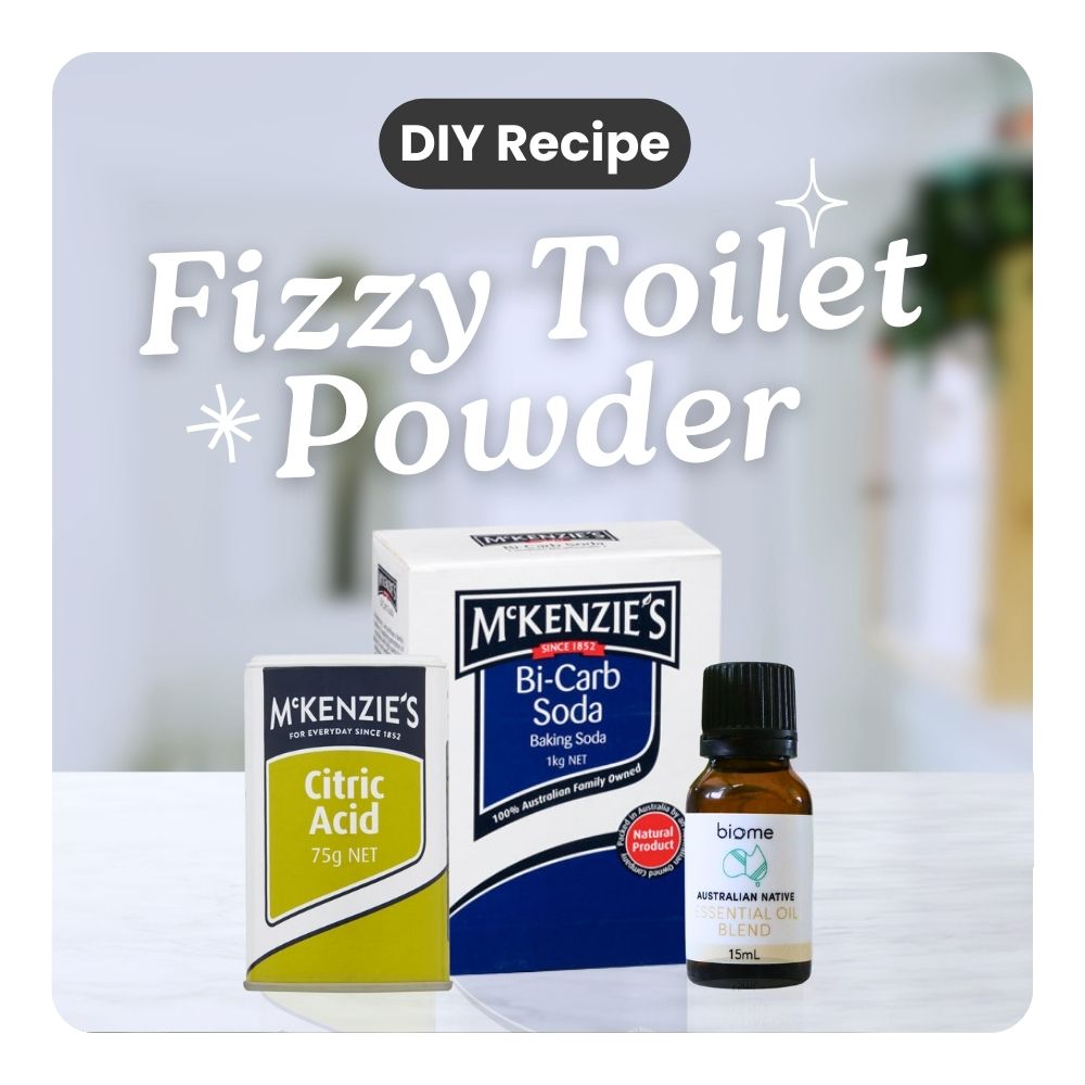 Make Your Own Fizzy Toilet Powder