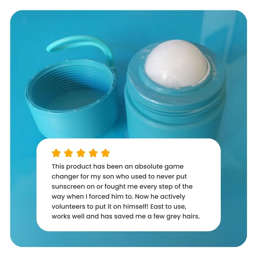 Solmates refillable sunscreen applicator