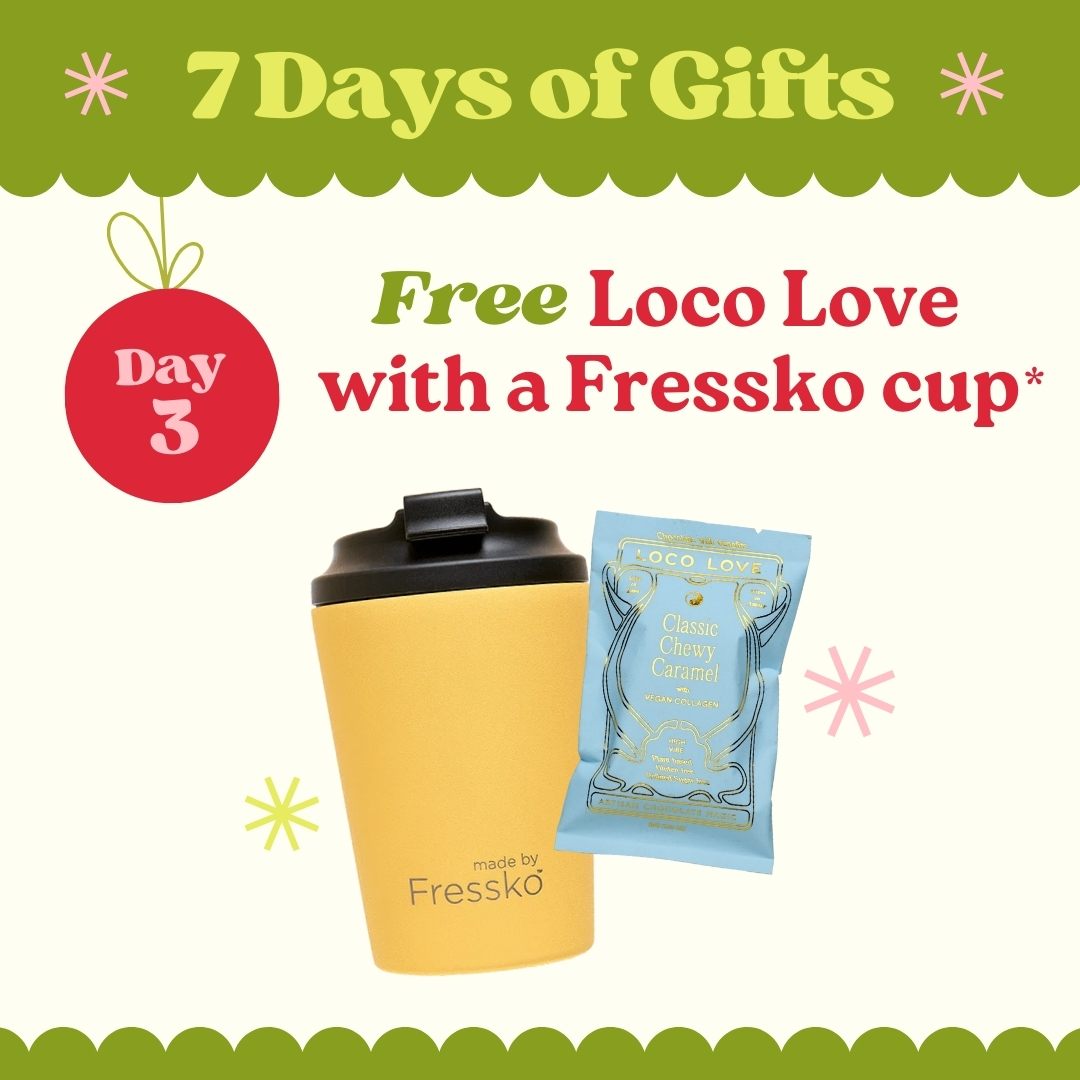 Fressko cup & free Loco Love offer