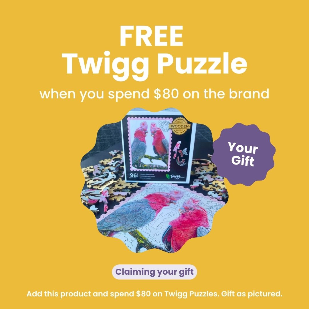 Free Twigg Puzzle with $80 spend