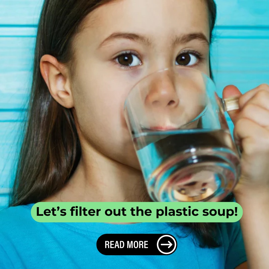 How to filter microplastics out of drinking water