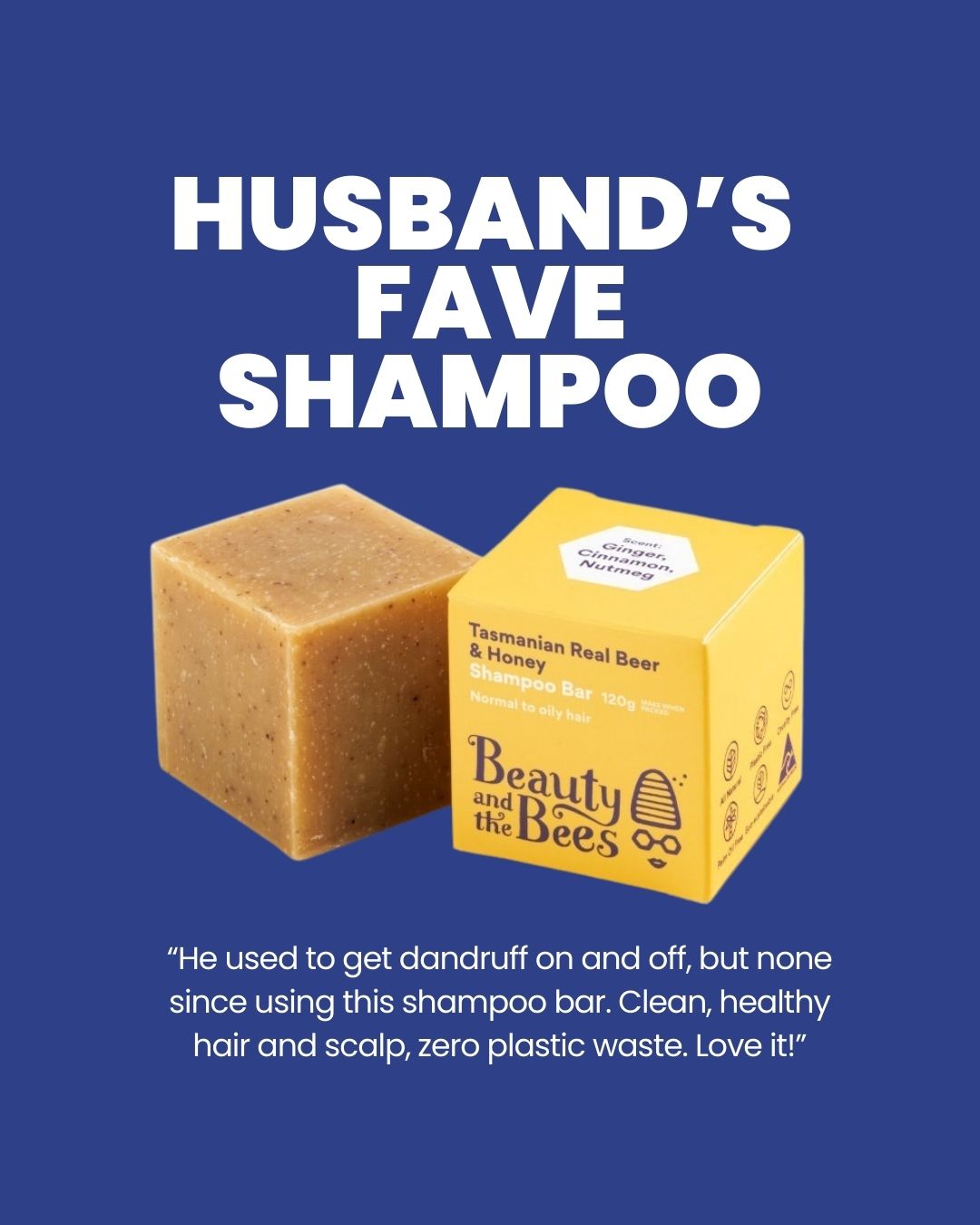 Beer Shampoo Bar by Beauty & the Bees