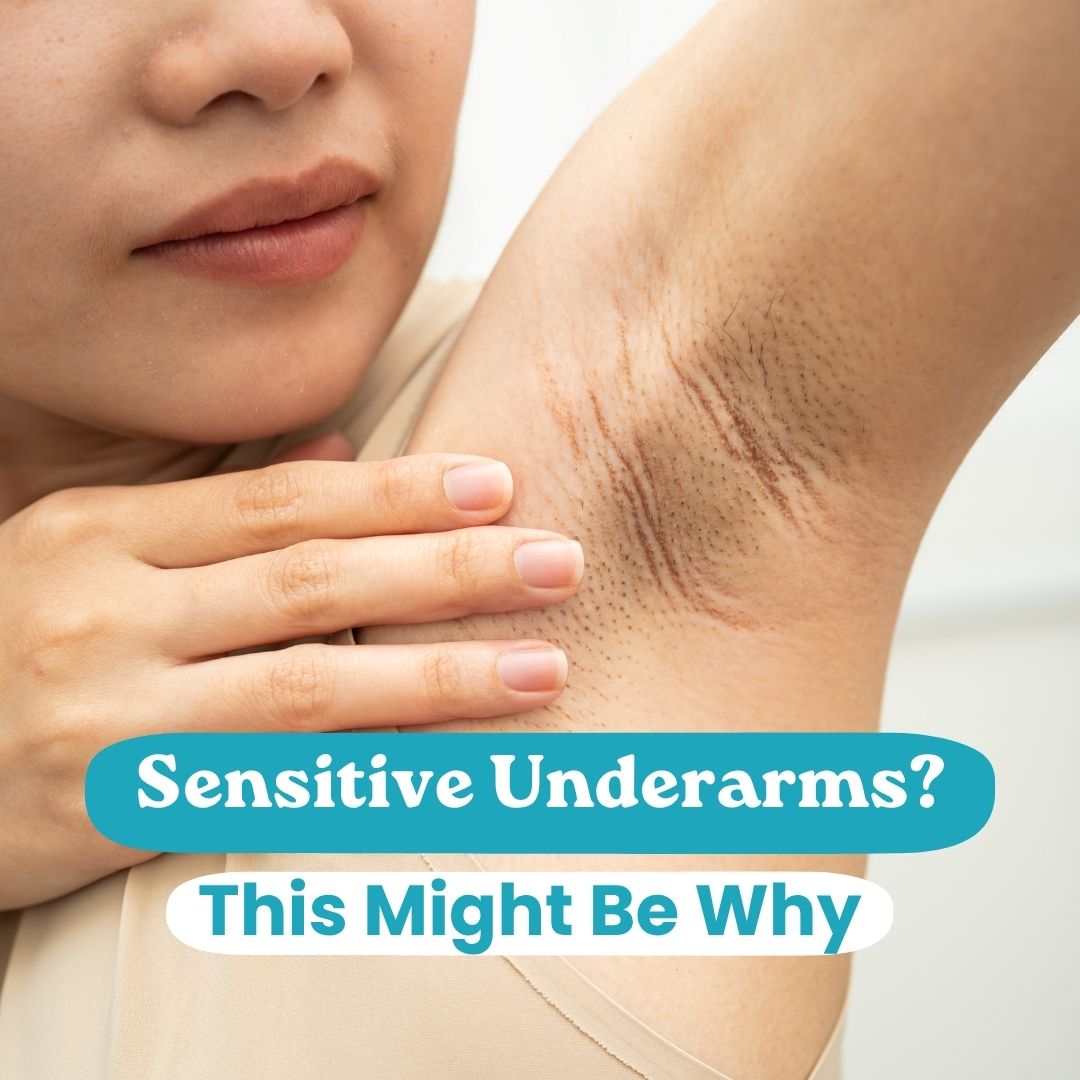 What to avoid if you have sensitive underarms and what to use instead