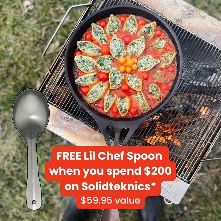Lil Chef Spoon ~ Free with $200 Solidtenkics purchase