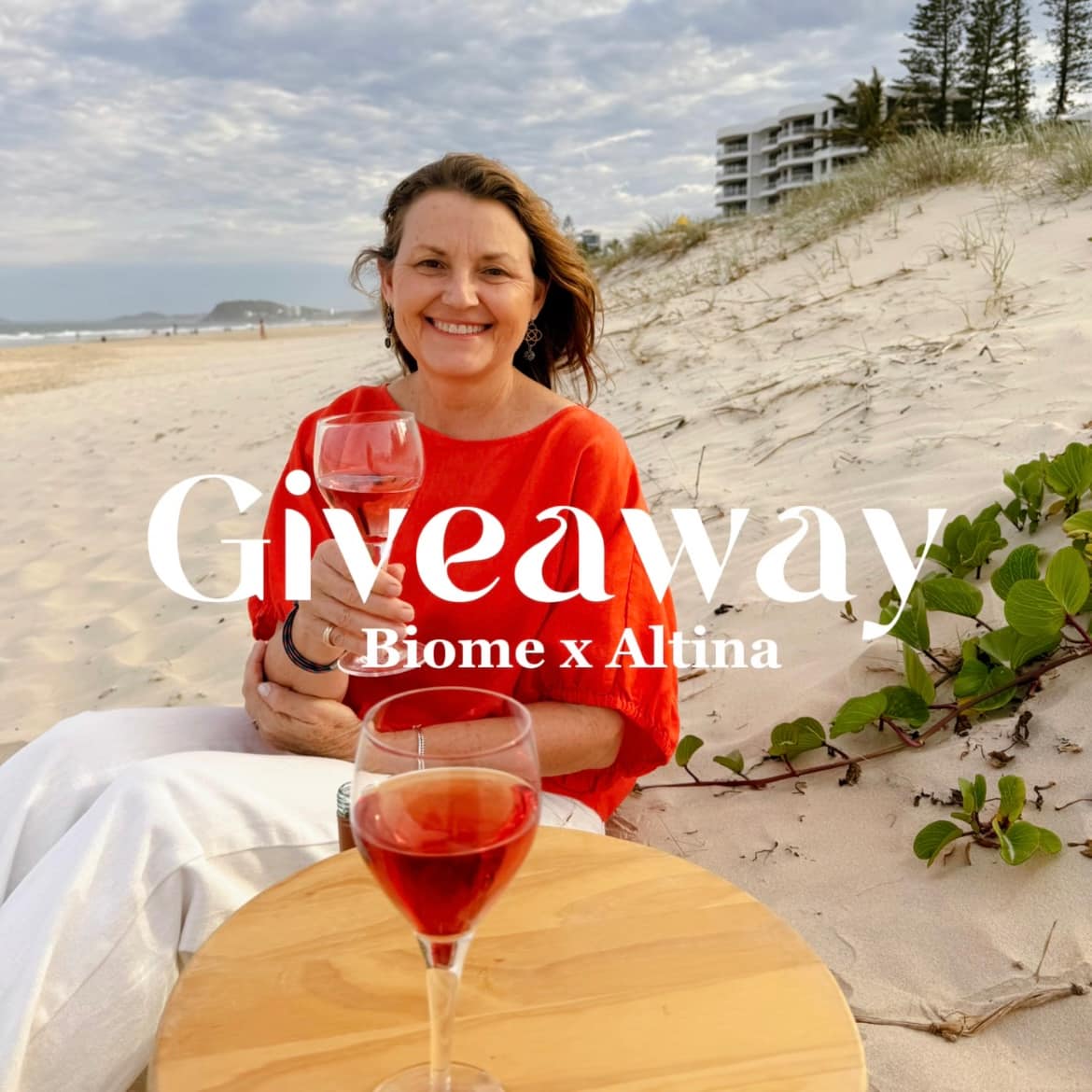 Enter the Altina x Biome giveaway on Instagram