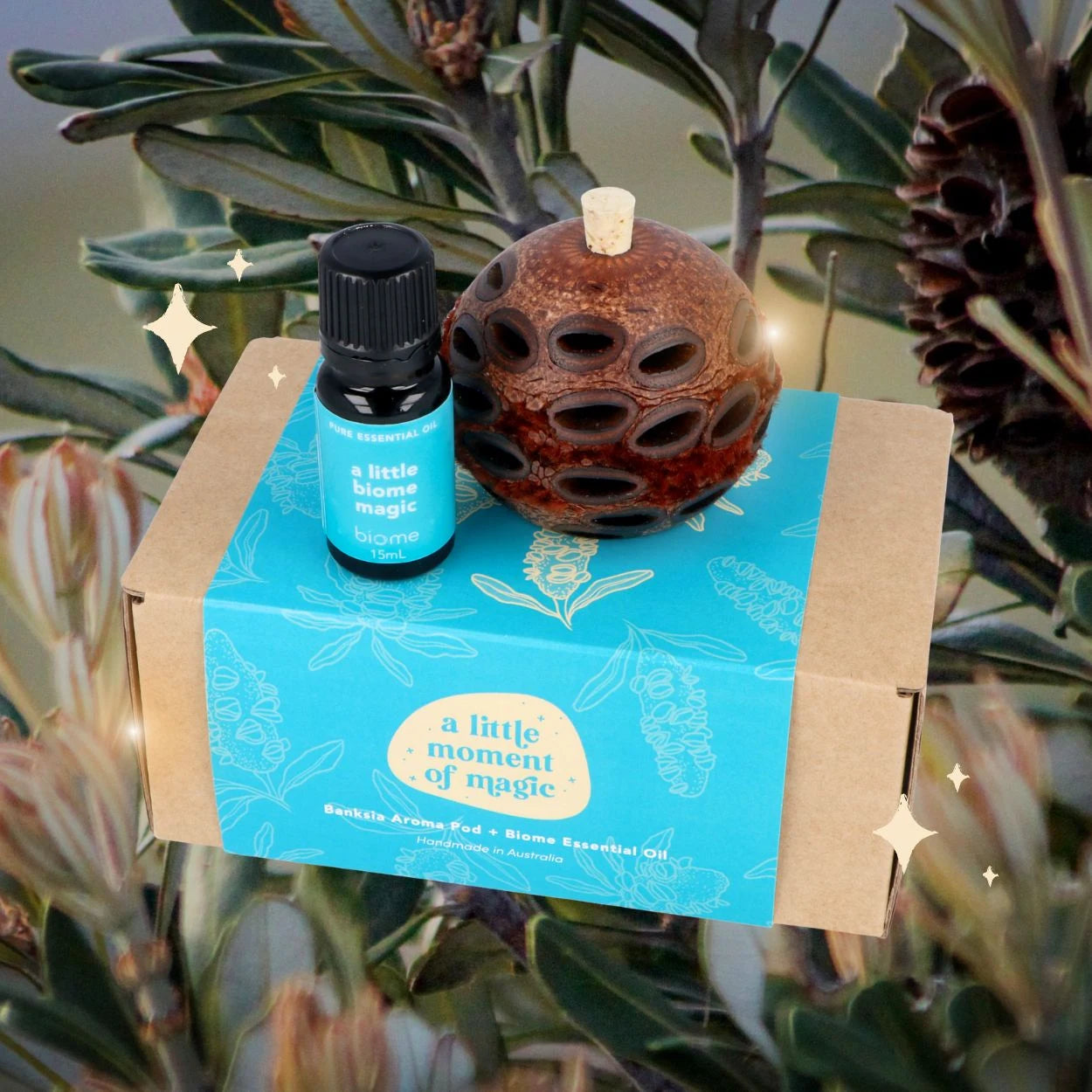 Image of Banksia Aroma Pod + Biome Essential Oil Gift Pack