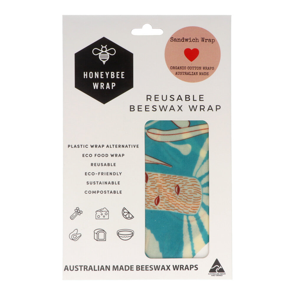 Image of Honeybee Beeswax Sandwich Wrap