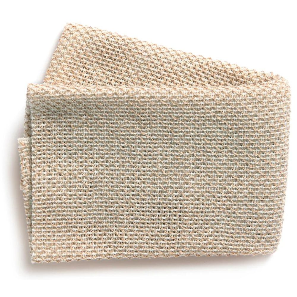Image of Sasawashi Mesh Exfoliating Shower Towel – Gentle Body Scrub