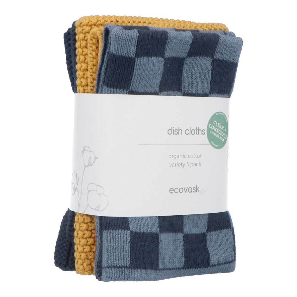 Image of Ecovask Dish Cloth 3 pack