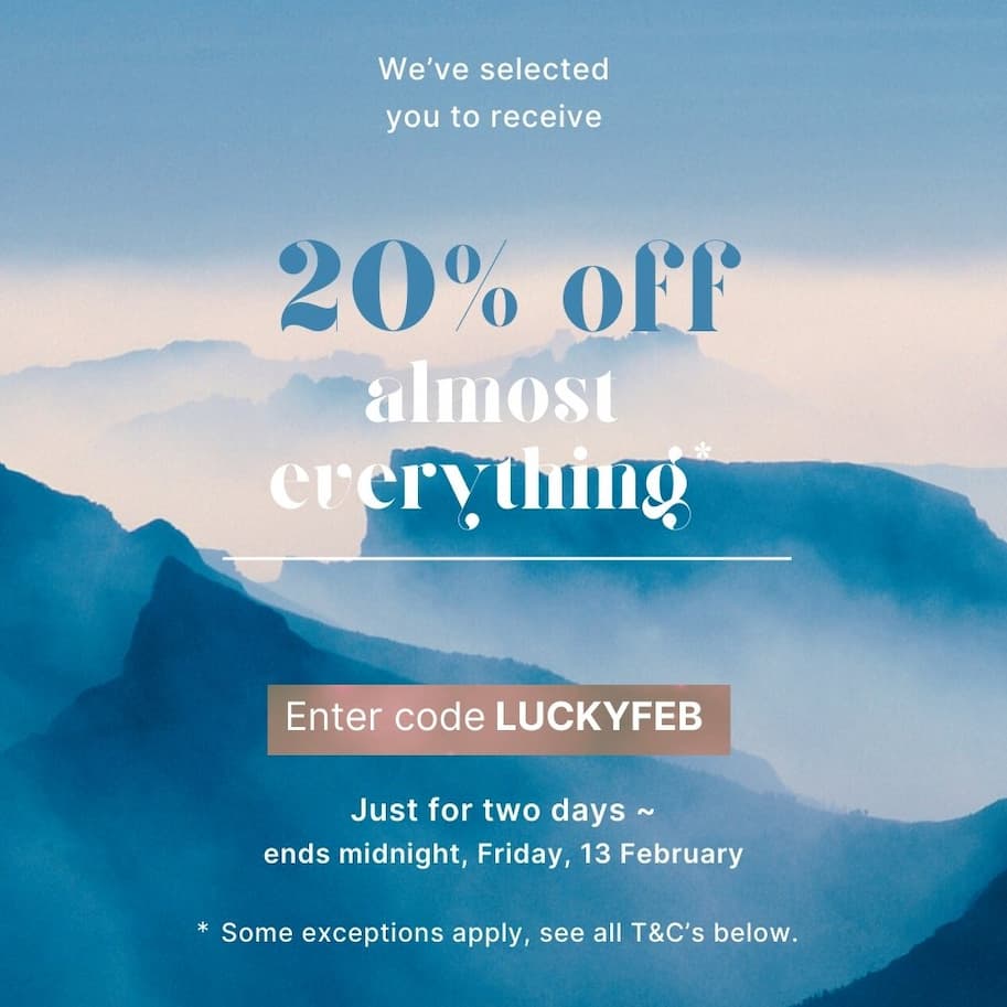 We've selected you to receive...