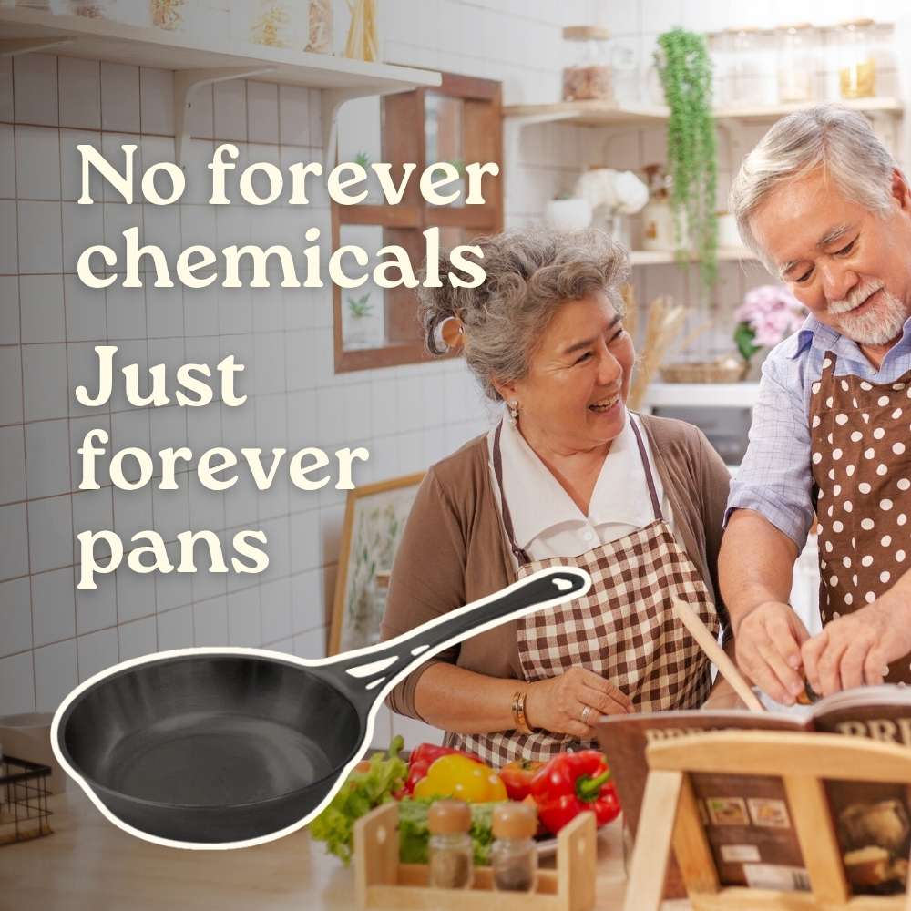 No forever chemicals, just forever pans