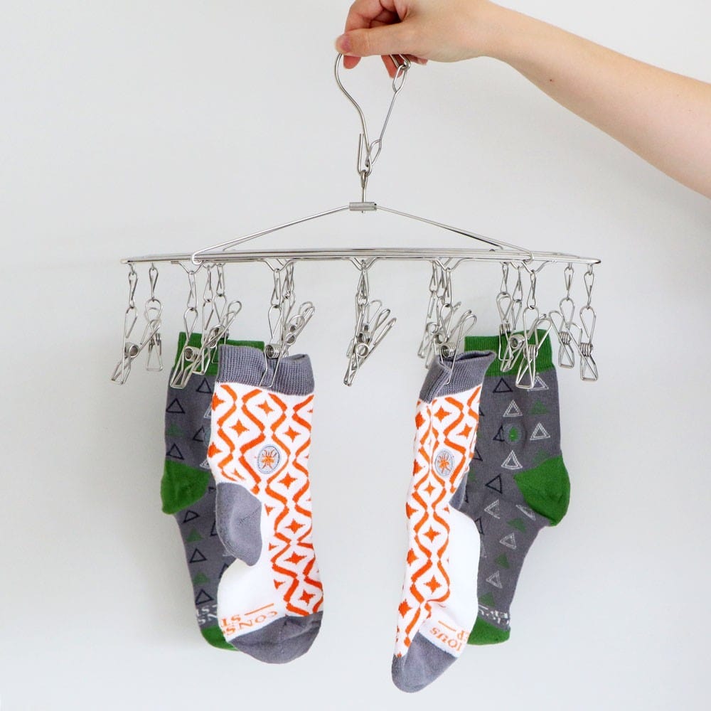 Image of Stainless Steel Sock Hanger