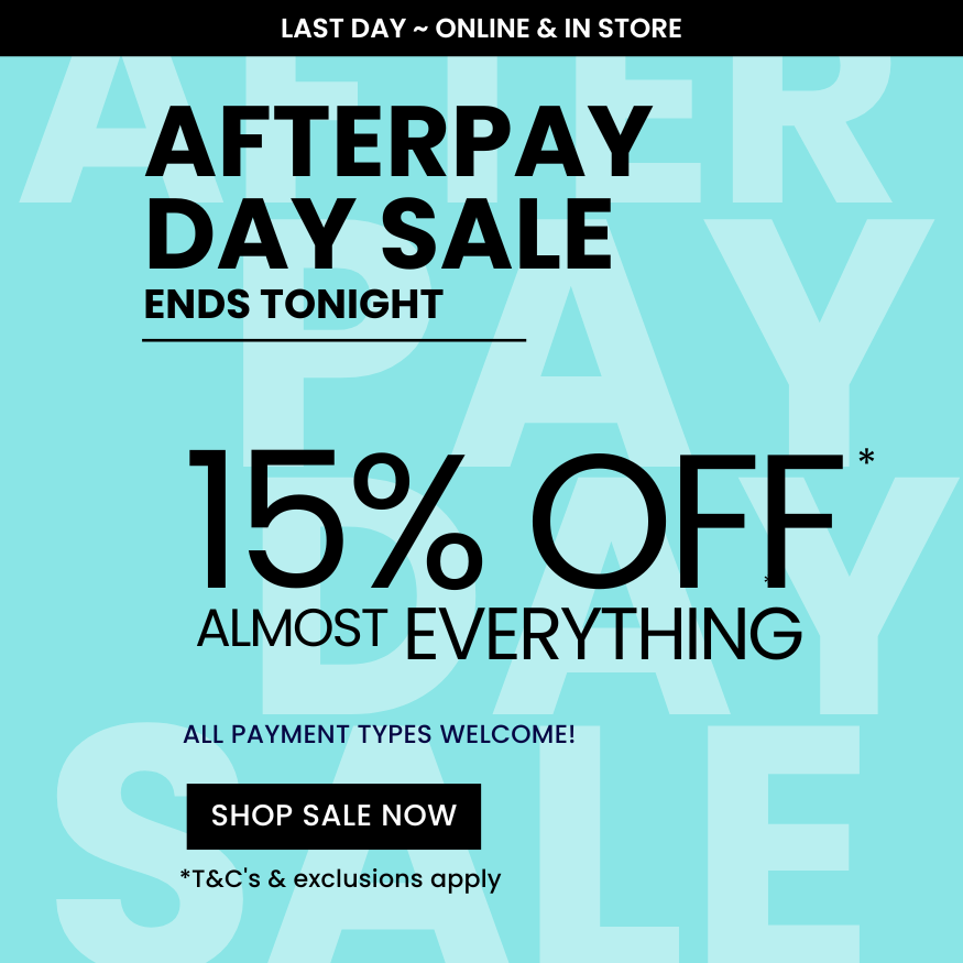 Save 15% Online and In Our Stores