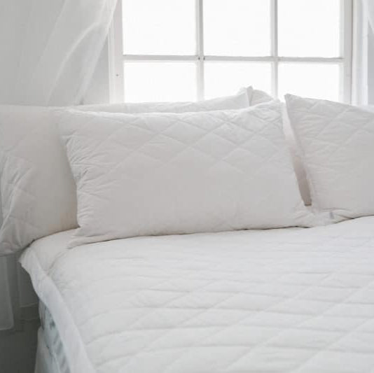 Image of EcoLinen Organic Cotton Mattress Protector