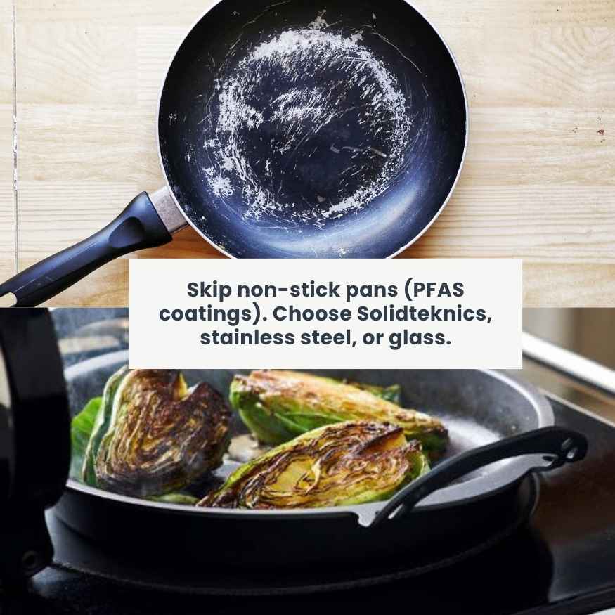 PFAS and plastic free cookware
