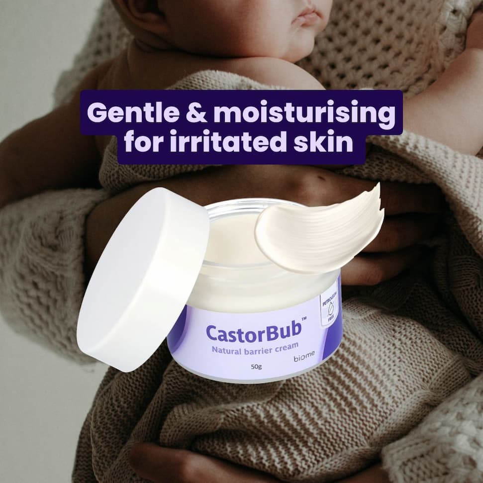 CastorBub zinc-rich baby bottom balm