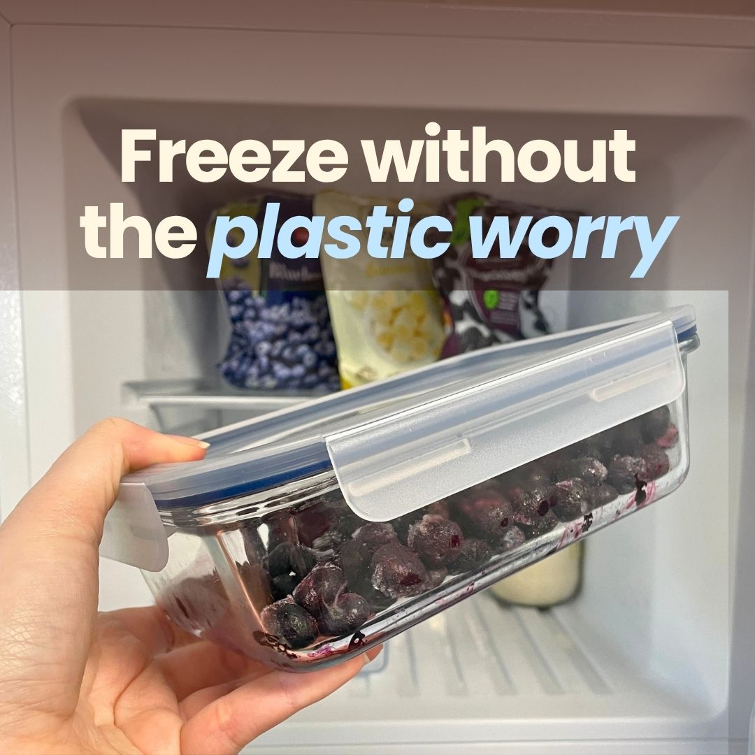 Freeze Food In Glass Storage Containers