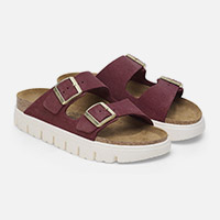 Arizona Chunky - Suede Leather - Berry Crush