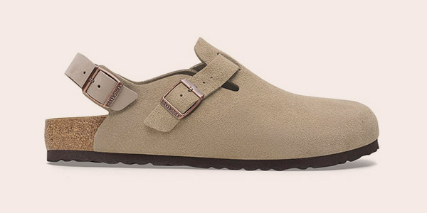 Tokio Suede Leather Taupe