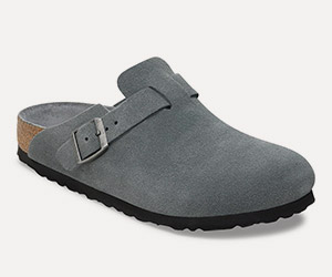 Boston - Suede Leather - Basalt Grey 