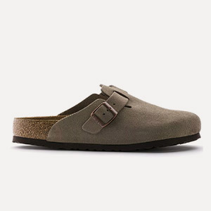 Boston - Suede Leather - Taupe